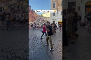 @RyanGarcia  is DIFFERENT 💨