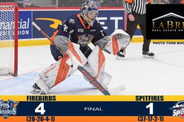 HIGHLIGHTS 3/3/23 - Day's 41 Saves Secures 4-1 Victory over Windsor