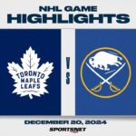 NHL Highlights | Maple Leafs vs. Sabres - December 20, 2024