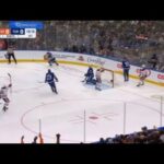 Oilers vs maples leafs : Goal by Adam Henrique