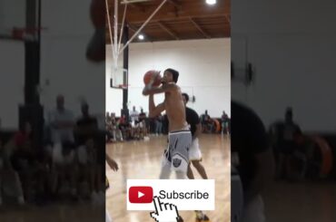 Ty Glover jump off the roof gotta chill! Sheesh! #shorts #basketball #viral #fyp