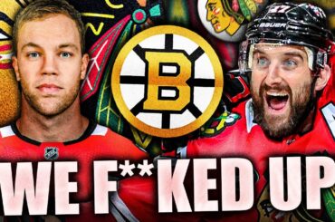 TAYLOR HALL & NICK FOLIGNO ADMIT THEIR HUGE SCREW UP: Chicago Blackhawks / Boston Bruins News
