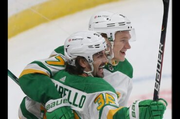 Kirill Kaprizov (first hat trick) and Mats Zuccarello