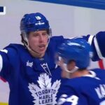 Marner and Kampf  Score a beautiful shorthanded goal on Sam Montembeault November 9th 2024