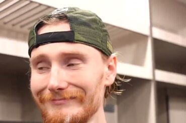 Joonas Korpisalo on SHUTOUT in Bruins Win vs Flyers | Postgame Interview