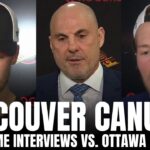 Rick Tocchet, Brock Boeser & Elias Pettersson Respond to Canucks Loss vs. Ottawa, JT Miller Friction