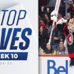 "A Dynamite Stop!" 🧨 Top NHL Saves of Week 10 | 2024-25 Highlights