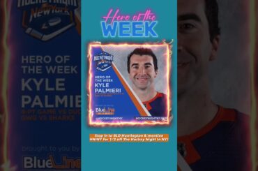 Kyle Palmieri is your Hero of the Week! #shorts #isles #nhl