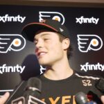 12/21 PHI vs. CBJ Postgame: Tyson Foerster