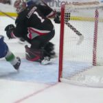 CONOR GARLAND BETWEEN HIS LEGS FOR THE OT WINNER ‼️