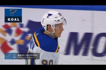 Первый гол Сошникова в "Блюз"