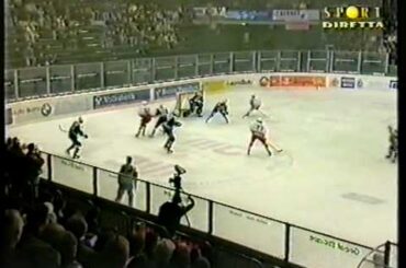 Goal by Dmitri Gogolev game 3 final serie HC Bolzano - HC Merano 1998/99