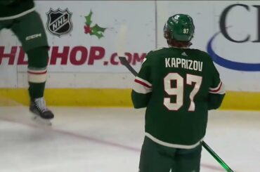 Kirill Kaprizov's 100 NHL assist, pass on Eriksson Ek's goal vs Oilers (1 dec 2022)