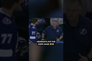 Victor Hedman's pregame ritual is something else 😅