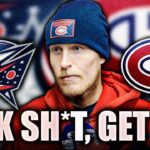 BLUE JACKETS TARGET PATRIK LAINE & INJURE HIM: COLUMBUS REVENGE ON MONTREAL CANADIENS STAR