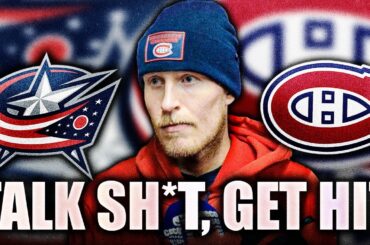 BLUE JACKETS TARGET PATRIK LAINE & INJURE HIM: COLUMBUS REVENGE ON MONTREAL CANADIENS STAR