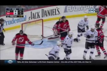 Anze Kopitar Scores on Cory Schneider | Kings Lead Devils 1-0