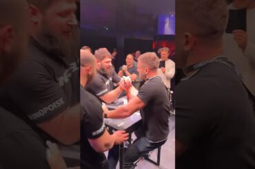 Irakli Zirakashvili vs Vitaly Laletin  #armwrestling