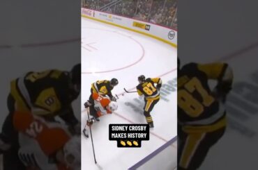 Sidney Crosby Ties Mario Lemieux 🐧