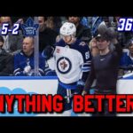 Jets Game Reaction 2024-25 36/82 WPG-5 TOR-2 Win —IS THERE ANYTHING BETTER?!—
