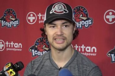 IceHogs Media Day: Tyler Sikura - 10/16/19