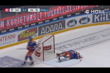 Emil Bemström Beautiful OT Winner vs. Tappara (Oct. 10, 2020)