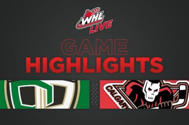 WHL Highlights: Raiders (5) at Hitmen (2) - November 25, 2022