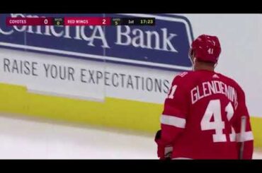 Luke Glendening Goal vs ARI October 31, 2017