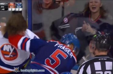 Matt Martin vs Mark Fraser Mar 6, 2014