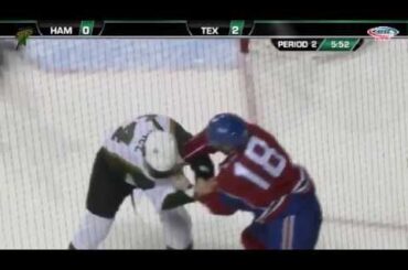 Jake Dowell vs Cameron Gaunce Apr 11, 2015