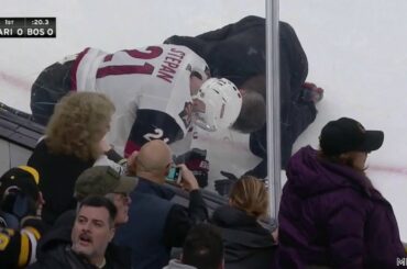 Lauzon given match penalty for hit on Stepan