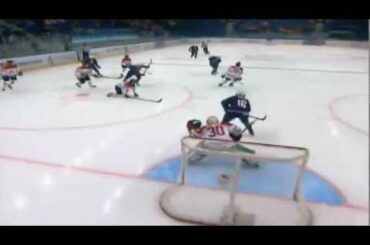 WJC: McCabe Opens the Scoring for USA vs Canada