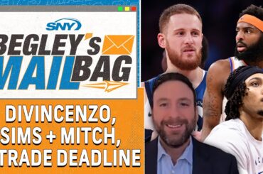 Future for Jericho Sims, Mitchell Robinson plus a Donte DiVincenzo reunion? | Begley's Mailbag | SNY