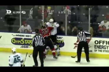 Jake Marchment vs Brandon Bollig Jan 25, 2017