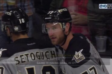 Jeff Carter Scores on Scott Darling | Kings Beat Blackhawks 2-1