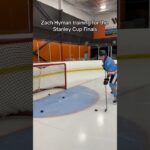 Zach Hyman training for the Stanley Cup Finals!  #hockey #hockeyplayers #nhl