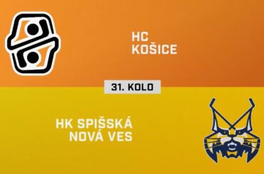 31. kolo: HC Košice – HK Spišská Nová Ves 4:5 pp (HIGHLIGHTY)