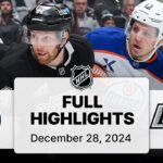 NHL Highlights | Oilers vs. Kings | December 28, 2024