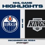 NHL Highlights | Oilers vs. Kings - December 28, 2024