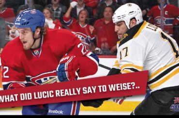 What Did Milan Lucic Really Say to Dale Weise in the Handshake Line? | Habs Tonight Ep1