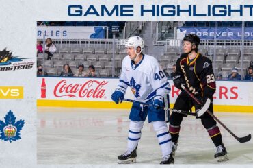 Toronto Marlies vs. Cleveland Monsters | Game Highlights | October 24, 2021