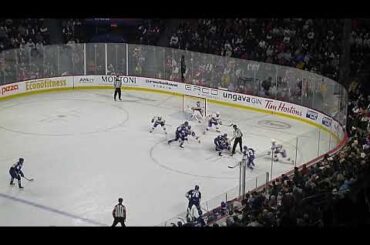 Roman Schmidt of the Syracuse Crunch scores vs. the Laval Rocket 12/27/24