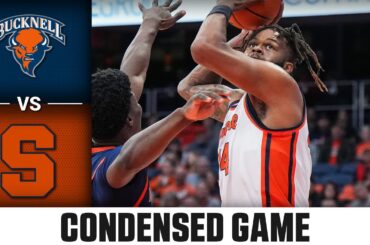 Bucknell vs. Syracuse Condensed Game | 2024-25 ACC Men's Basketball