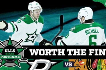 Dallas Stars defeat Chicago Blackhawks 5-1 | STARS POSTGAME