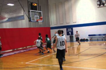 Caleb Jones Hits a Driving Floater