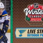 St. Louis Blues practice on iconic Wrigley Field