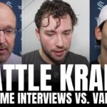 Matty Beniers, Vince Dunn & Dan Bylsma React to Seattle Kraken Comeback Win vs. Vancouver Canucks