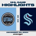NHL Highlights | Utah HC vs. Kraken - December 30, 2024
