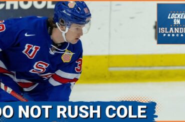 We Analyze Why the New York Islanders Should Not Rush Cole Eiserman to the NHL