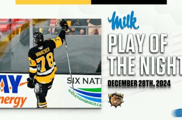 OHL Play of the Night presented by MilkUp: Vanacker Finishes, Hamara Sets It Up